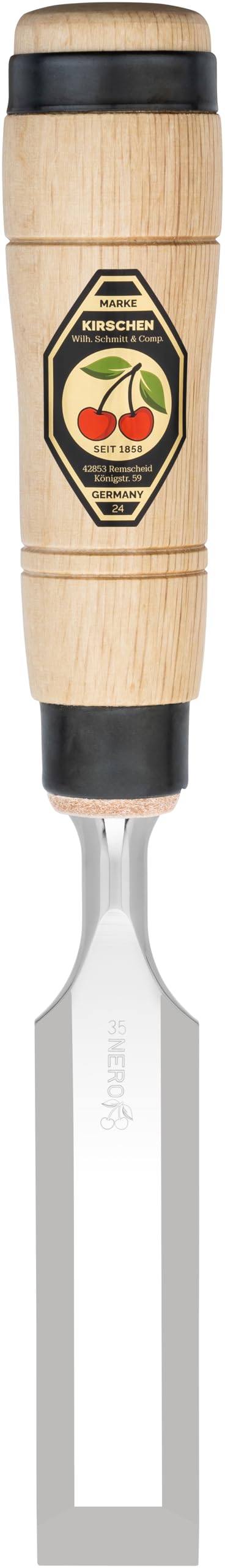 Kirschen Multi-Colour 1205035 35 Mm Number 1205 Carpenters Chisel With Hornbeam Handle
