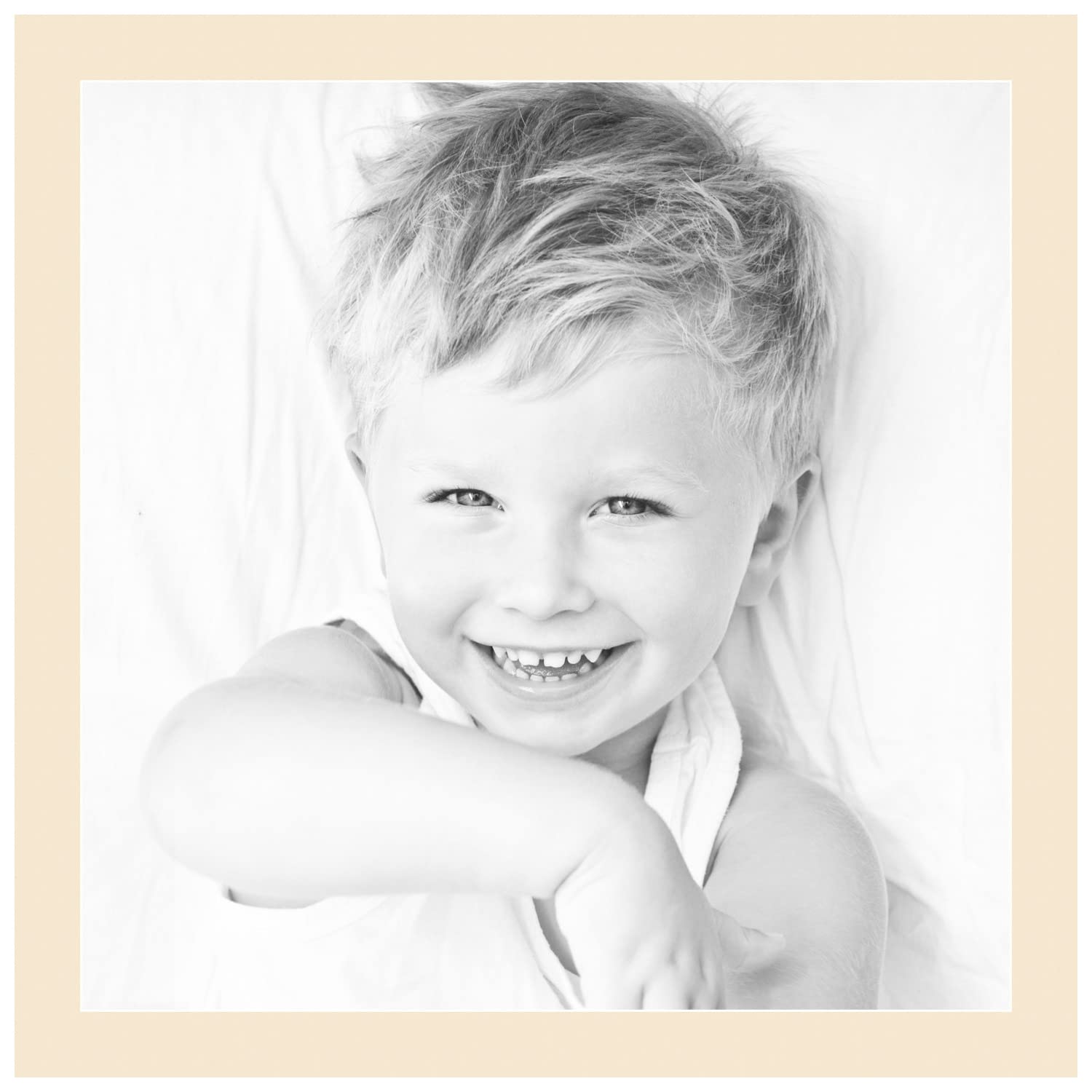 24x24 Magnolia / Alabaster Custom Mat for Picture Frame with 20x20 opening size (Mat Only, Frame NOT Included)