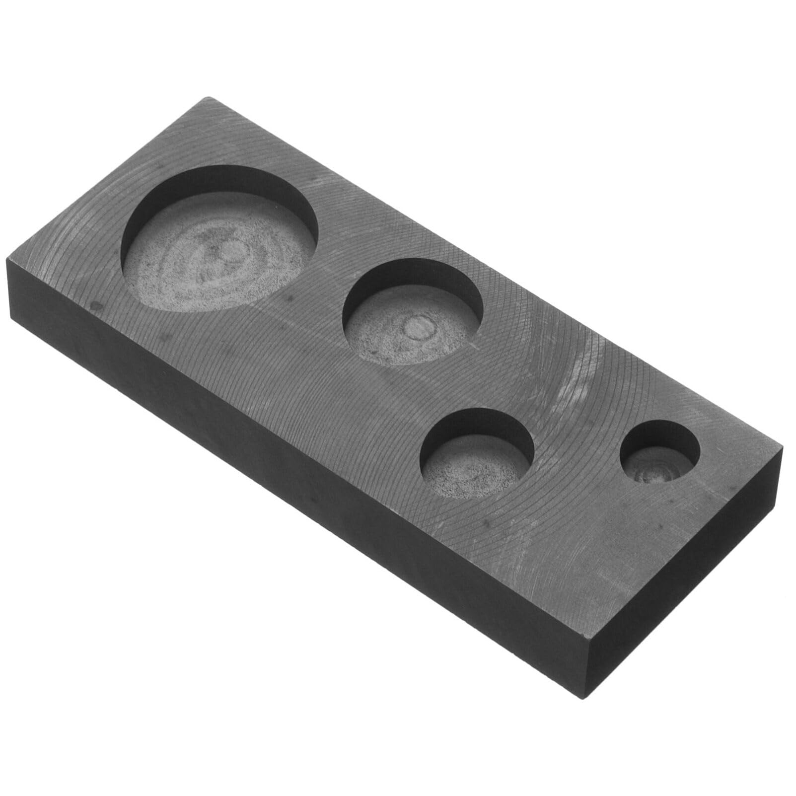 EXCEART Lot De 2 Moules Graphite Bijoux - Croix Et Cœur - Pour Or, Argent, Cuivre Et Laiton