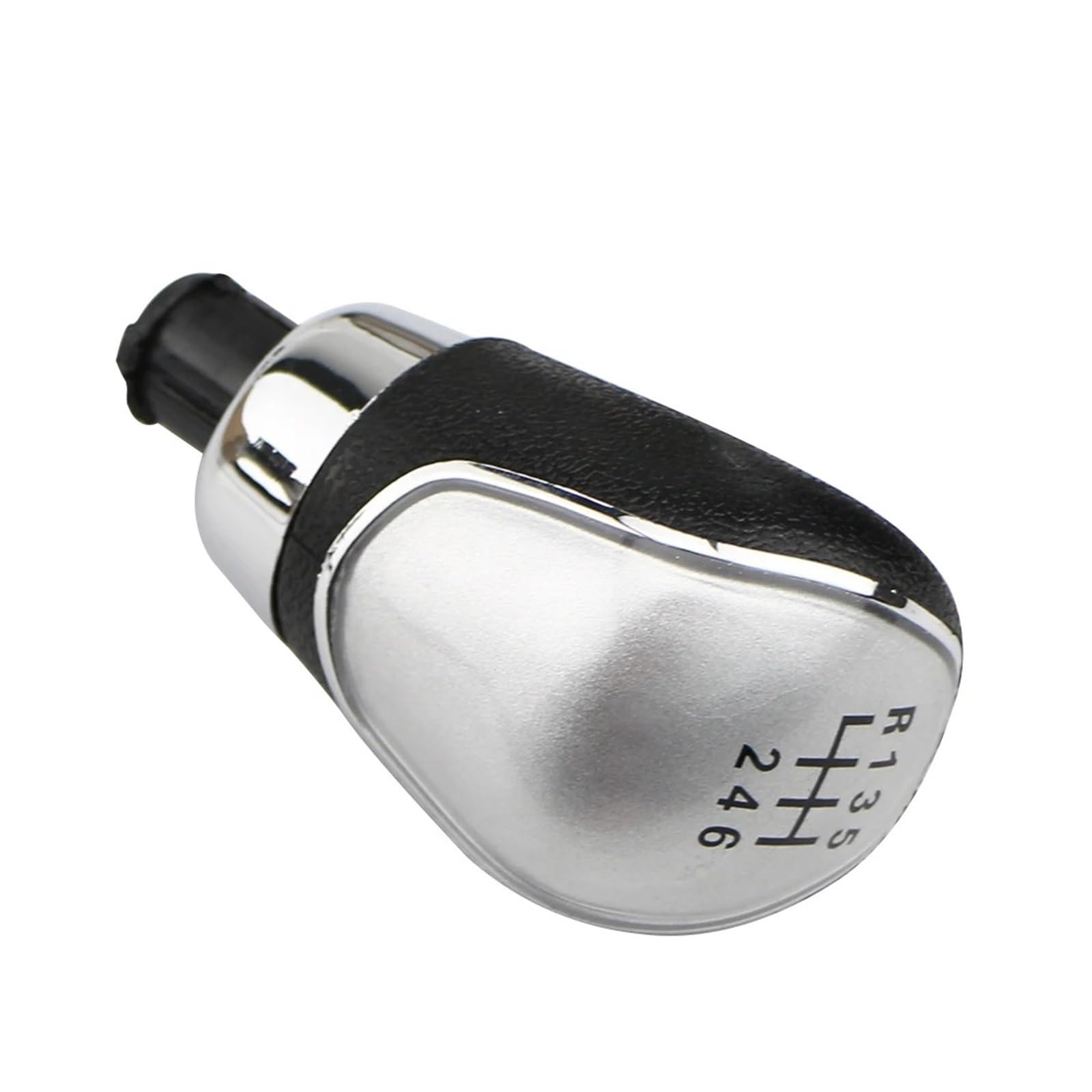 Mkgkacvcpt 6 Speed Sliver Manual Shifter Knob For Fiesta Mk7 2008-2015 For Focus Mk2 Fl 2008-2011 5 6 Speed Gear Head Shift Knob(6 Speed Sliver)
