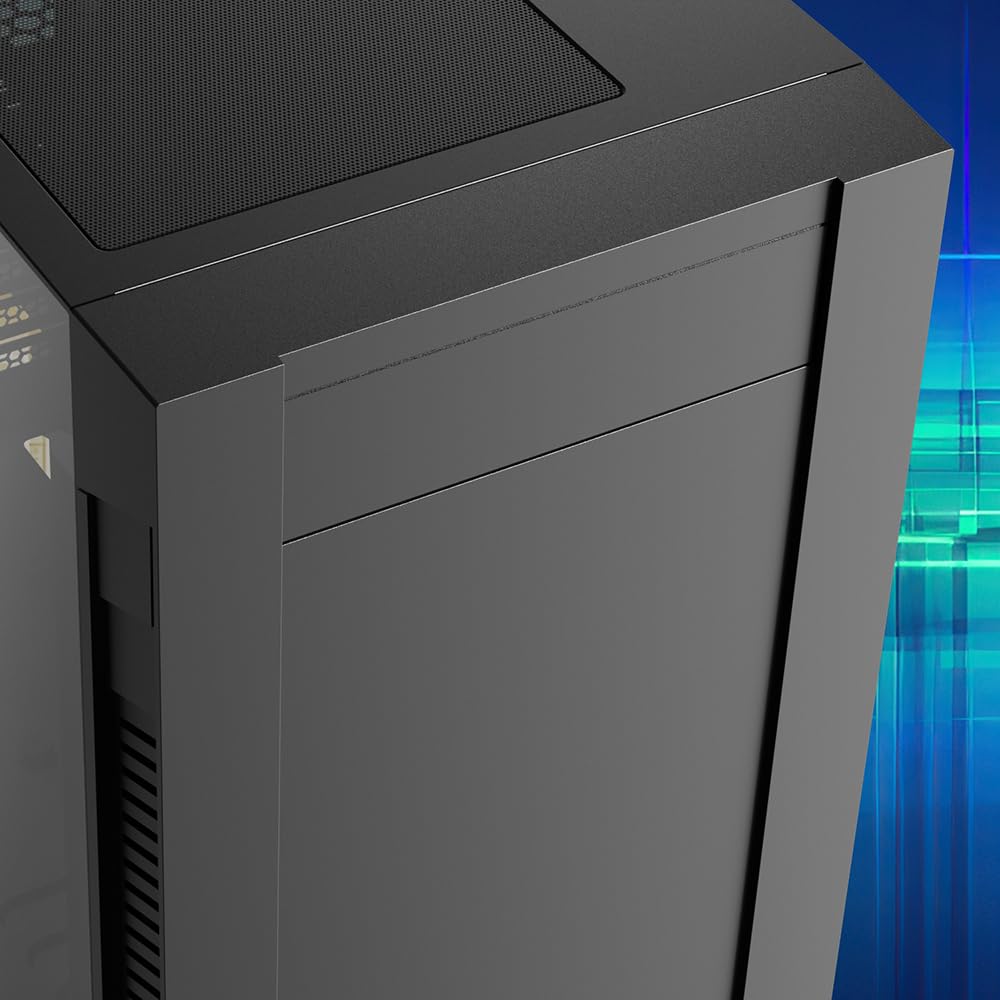 Sharkoon S25-W2 ARGB ATX obudowa PC, USB-C, 2 wentylatory PWM, czarna