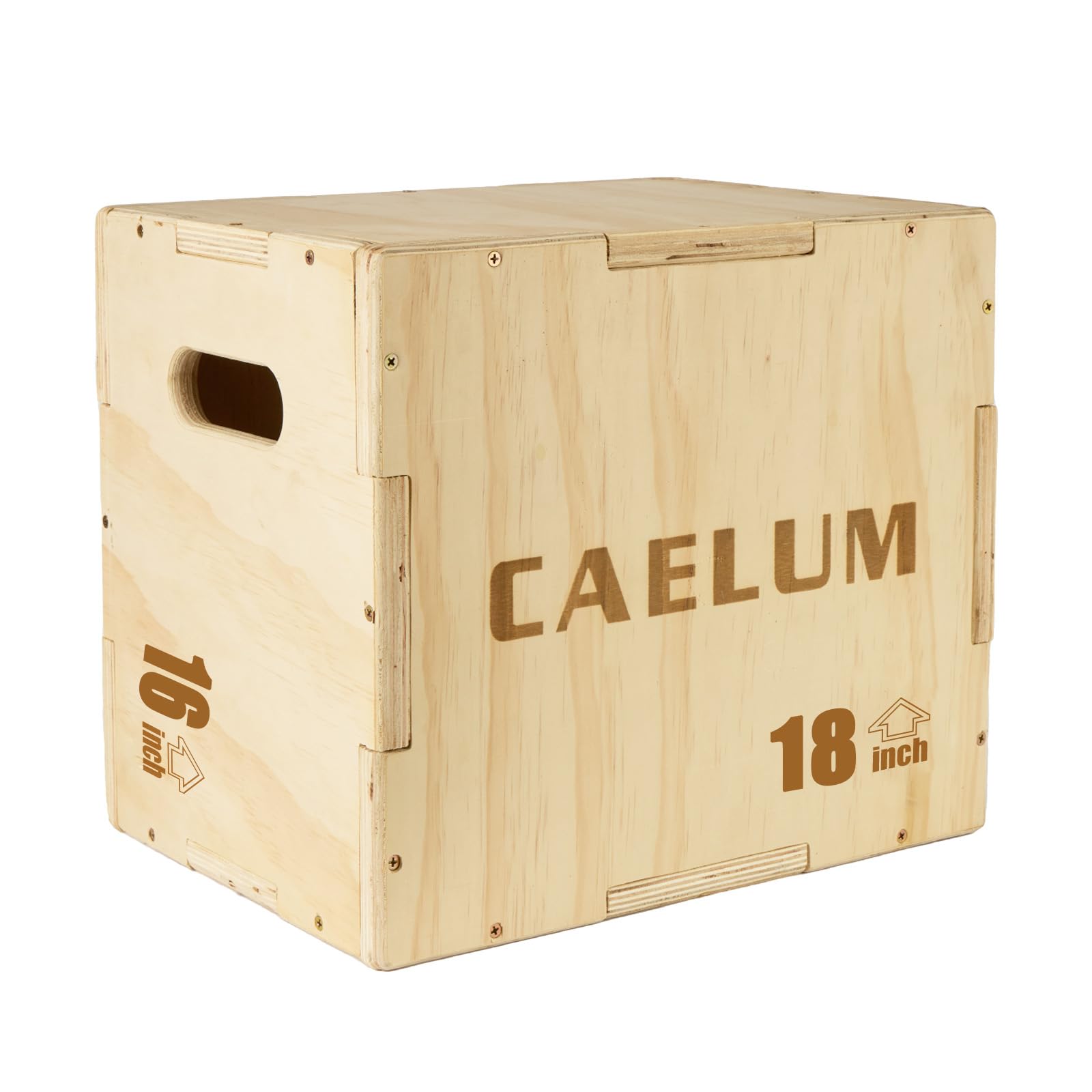 CAELUM 3-in-1 Wood Plyo Box
