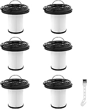 6Pack XR Filter Replacement for Bissell Cleanview XR 200W/ Cleanview XR Pet 300W Stick Cordless Vacuum Cleaner 3789U 3789X 3797V 3797W 3789 3797