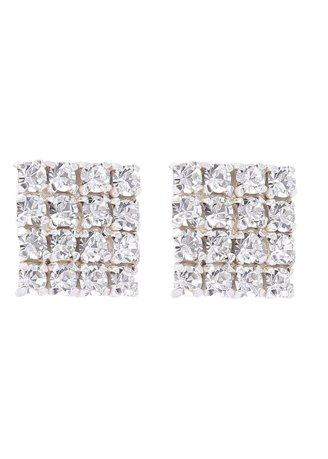 Hunky Dory Diamond Stud Thin Screw 316L Alloy Steel Unisex Earrings For Men | Women (1 Pair) (B0BRCVRZQ5) Amazon Price History, Amazon Price Tracker