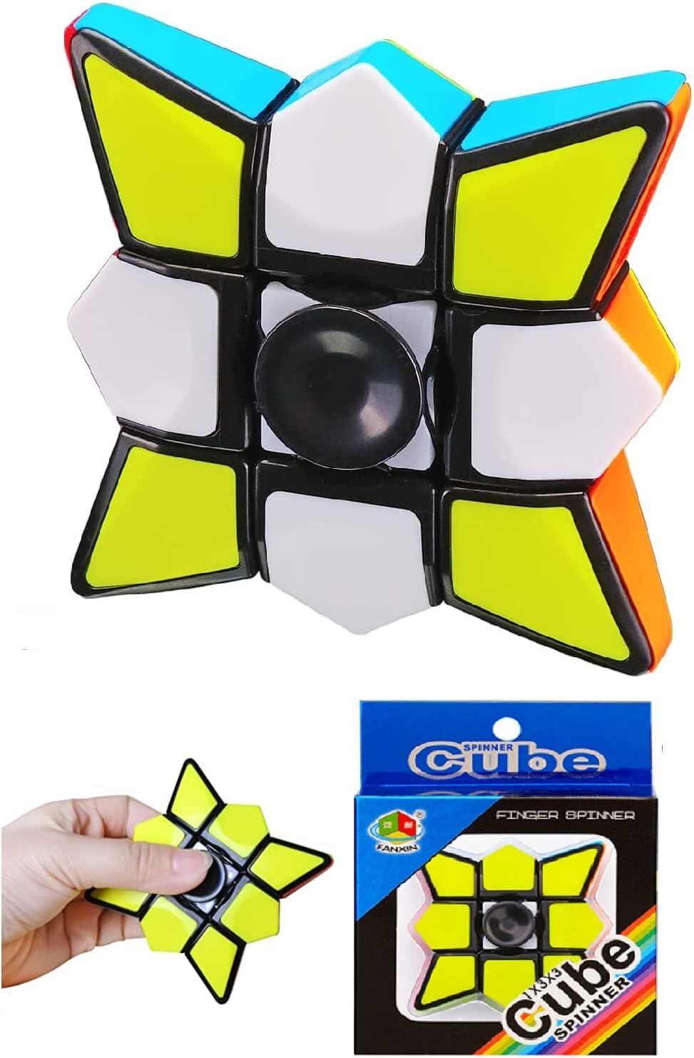 Fidget Spinner Cube Puzzle 1×3×3 Puzzle Cube Toy for Educational Finger Decompression Toy Fidget Spinner Cube Puzzle 1×3×3 Puzzle Cube Toy for Educational Finger Decompression Toy