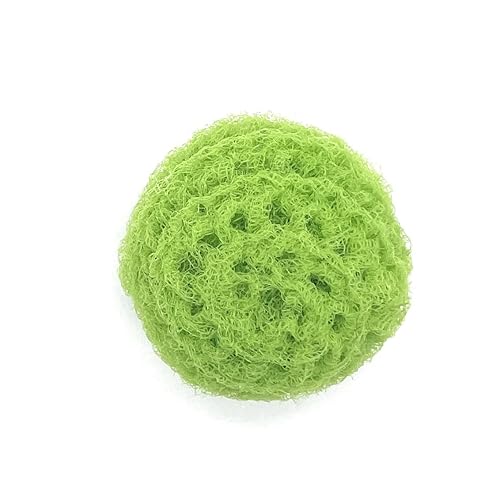 Set of 3 Nylon Net Dish Scrubbies (Lime Green)