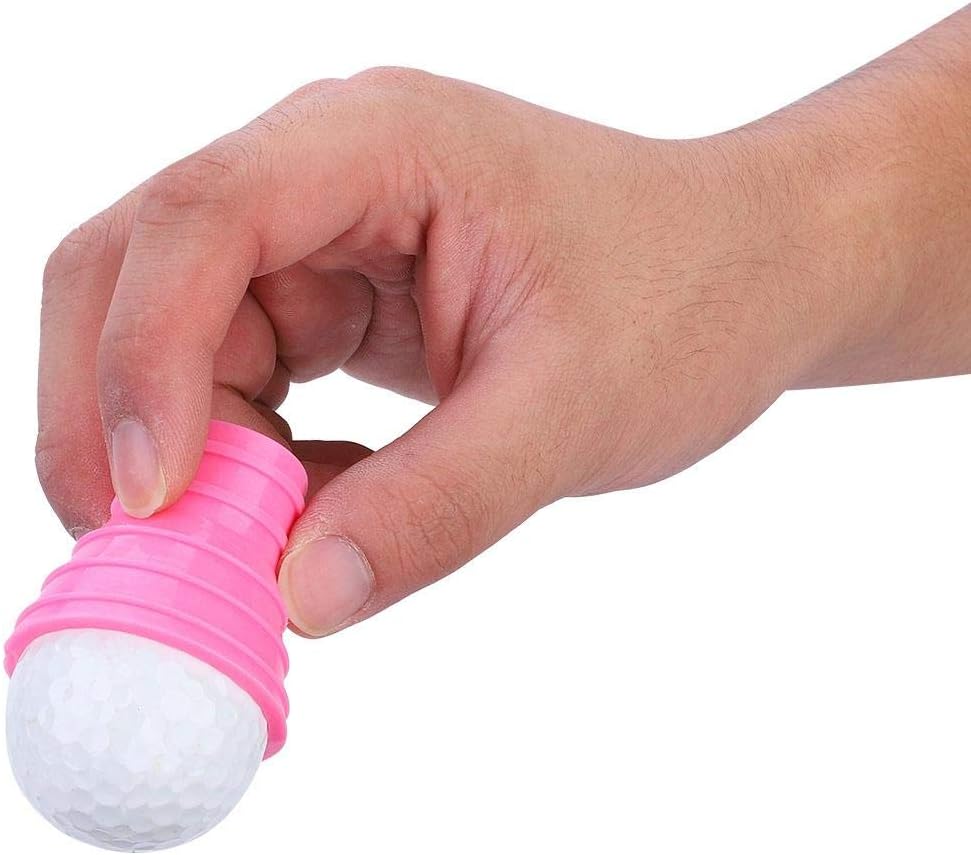 review Dwawoo Golf Pick Up, Pink Silicon Golf Ball Retriever Sucker Grabber Suction Cup Golfer Training Accessory