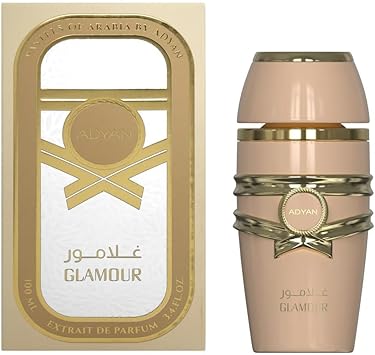 Adyan Glamour Pastels of Arabia Extrait De Parfum 100Ml 3.4Oz - Fragrance For Women With mix of Caramel, Vanilla & White Musk. - Long Lasting Fragrance - Twist of Eclaire and Bianco Latte
