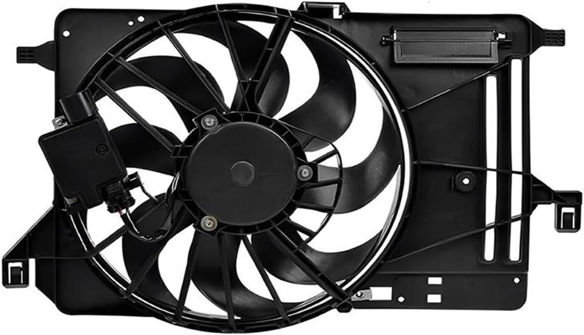 Radiator Fan Motor Assembly 1 Pcs CV618C607VB for Ford for Focus F1 2015- for Focus ST CB8 2011-2014 Electronic Fan Replace