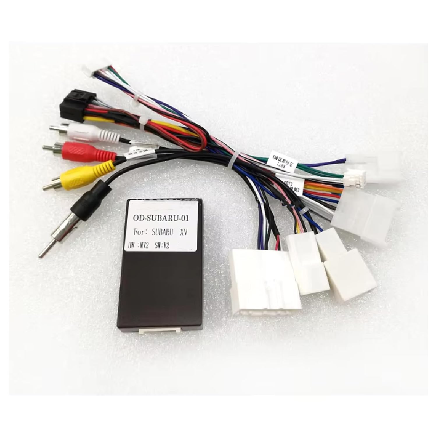 16pin Car Radio Stereo Power Retrofit Wiring Harness Adapter fits for Subaru Legacy Outback Forester XV Crosstrek Support Harman Kardon Amplifier with OD canbus