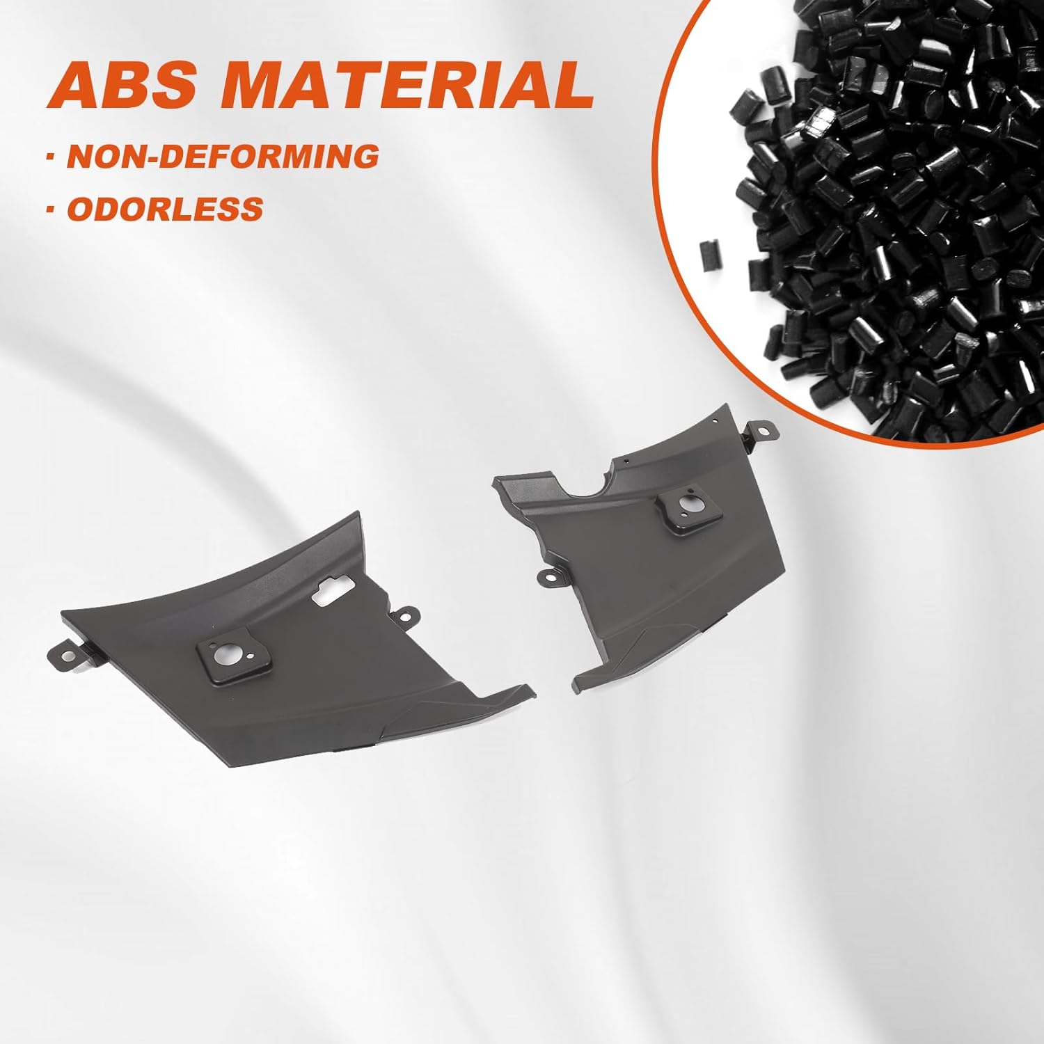 Car Engine Bay Side Panel Covers Trim Compatible with Toyota Land Cruiser 250 Prado 2024 2025,ABS Car Engine Left Right Cover Panels Protector Accessories