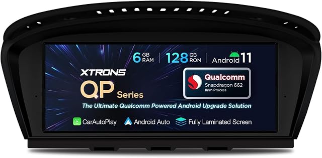XTRONS Android 11 Car Stereo for BMW 3/5 Series E90 E60 CCC,8.8"Radio Player Auto GPS Navigation Octa Core 6+128GB Built-in CarAutoPlay 4G LTE Bluetooth 5.1 Support OBD2 DAB+ DVR+ADAS TPMS
