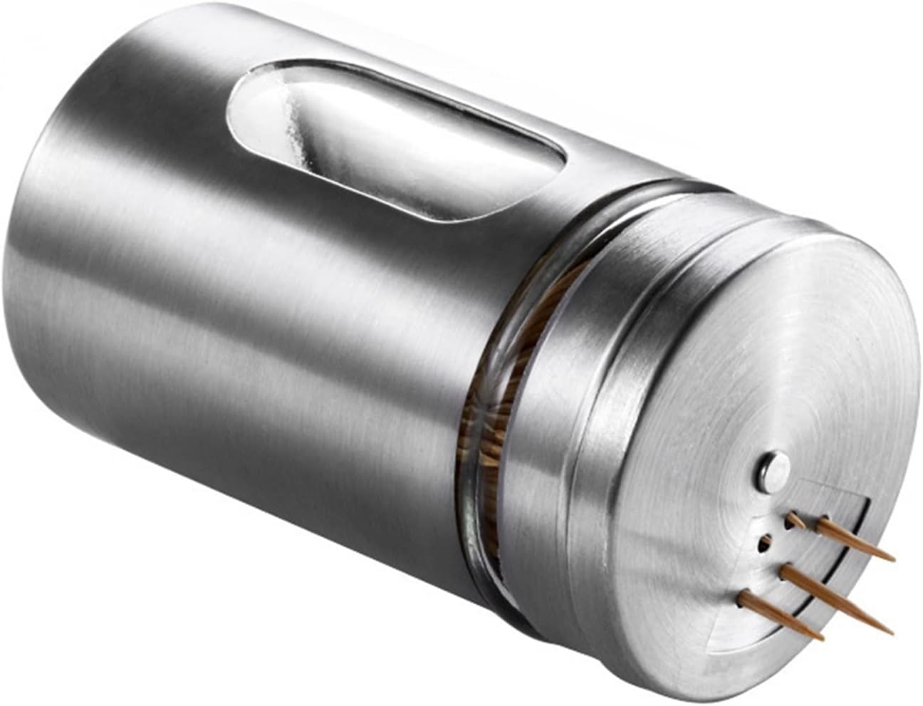 Spice Jars Kitchenware Stainless Steel Seasoning Jar Glass Sprinkler Barbecue Seasoning Jar Pepper Bottle Toothpick Holder Salt Shaker