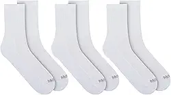 Kit 3 Pares de Meias Cano Médio Mash Com Tecido Respirável Algodão Masculino Adulto