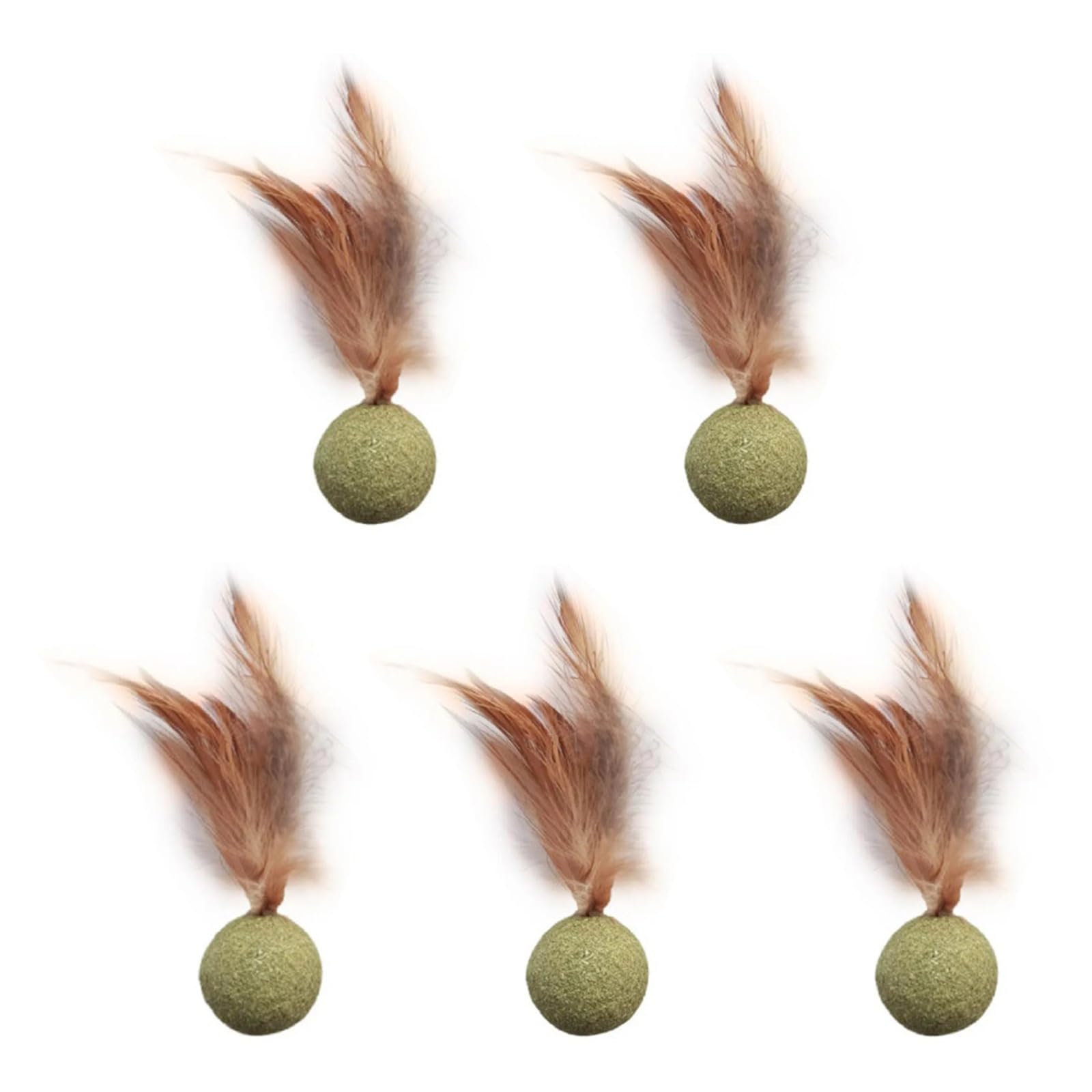 Generico Pet Catnip Ball Cat Mint Cats Productos for perseguir el hogar(3pcs)