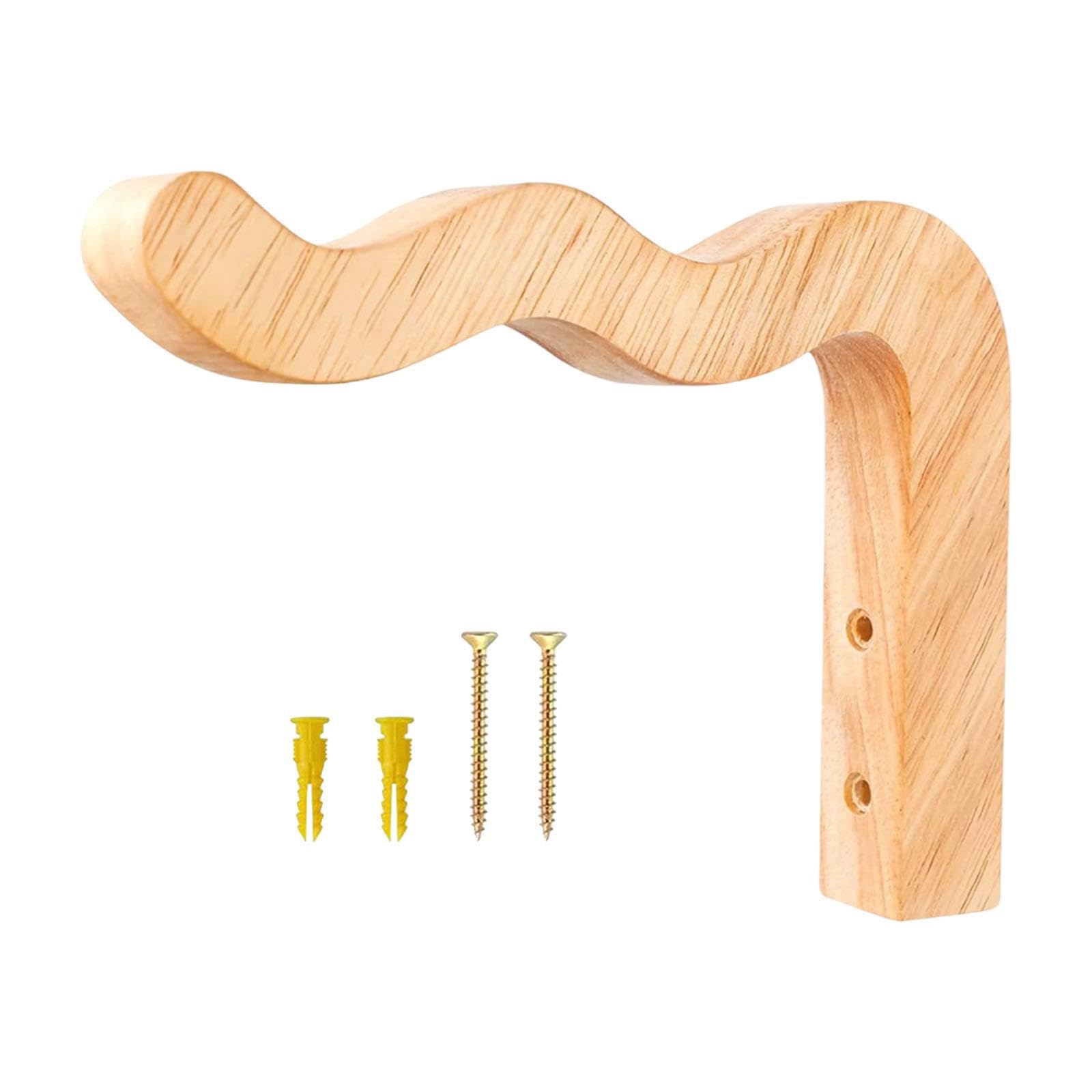 CYDZSRA Lively Outdoor Plant Hanger Wall Hook Distinctive Multifunctional Wooden Holder Indoor Decorative Uses Multifunctional Wood Plant Holder Planter