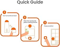 Vista 4 de Matatalab Pro Set Robot de codificación para niños a partir de 4 años, juguete educativo STEM para niños, programación de nivel de entrada, robot