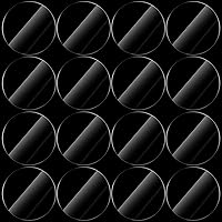 Vista 5 de 16 piezas de discos acrílicos circulares transparentes de 0.08 pulgadas de grosor, paneles redondos en blanco para marcos de fotos, pintura