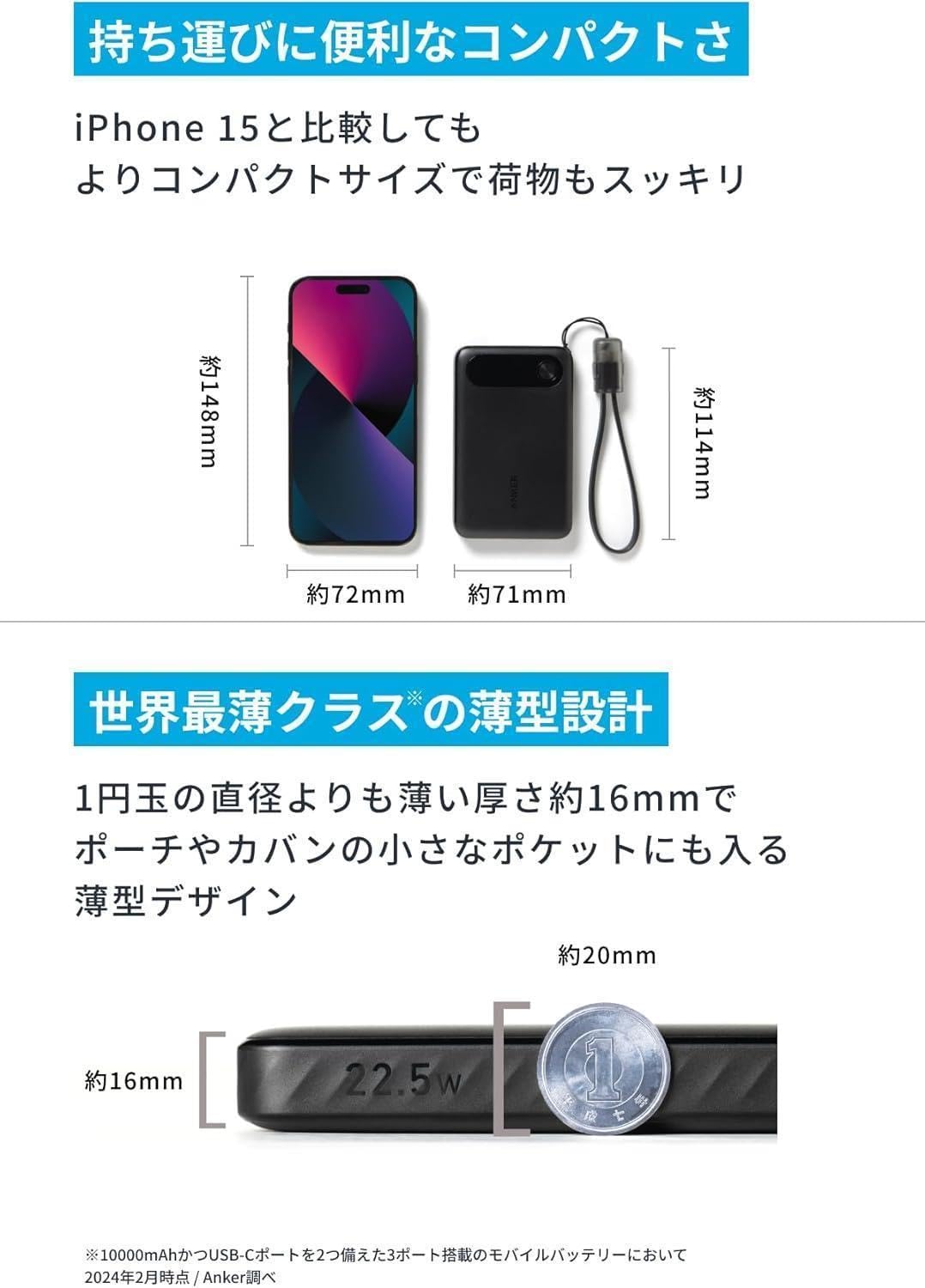 【未開封】Anker モバイルバッテリー 10000mAh 川崎限定モデル Anker 大容量モバイルバッテリー 10000mAh 川崎限定モデルの