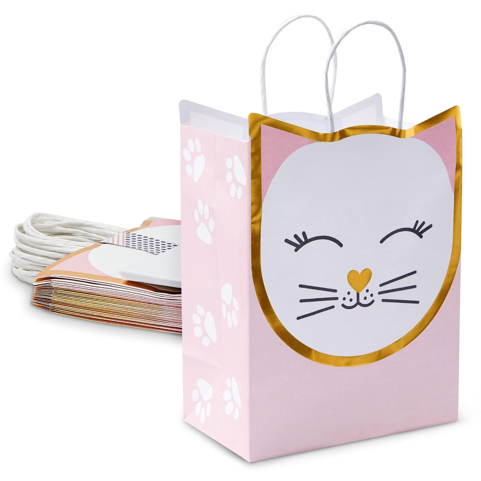 バッグ party bag Amazon.com: Sparkle and Bash Cat Gift Bags for Birthday