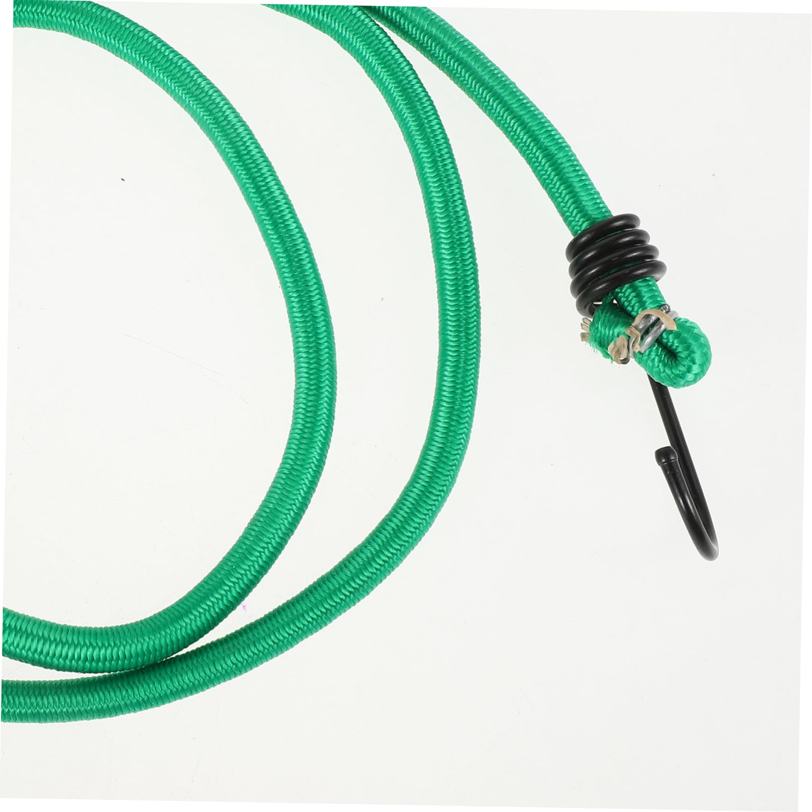 INOOMP 10pezzi Corda Elastica Multiuso per Esterni di Corda Elastica per Legare Borse da Campeggio con Ganci Fascia per Valigie e Tende