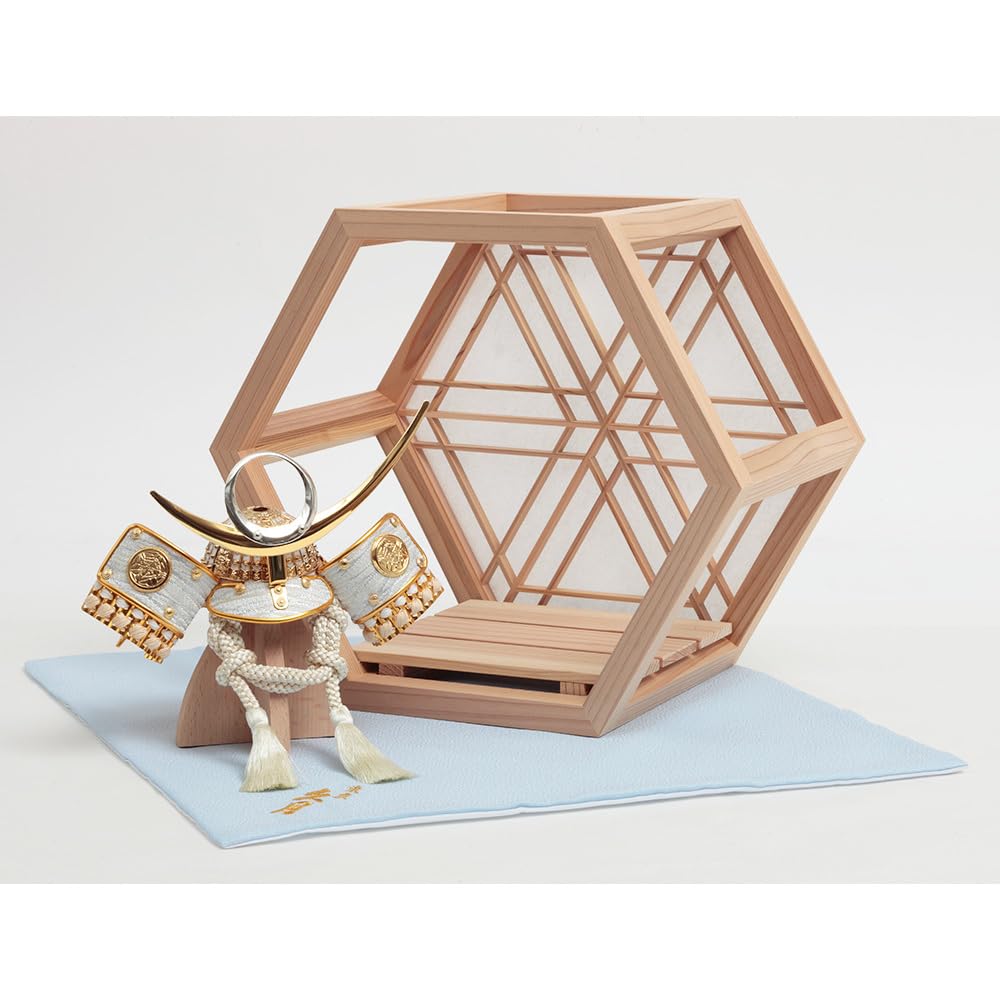 Amazon | 久月official 五月人形 上杉謙信公 兜飾り 4GR-K17-Z | 兜