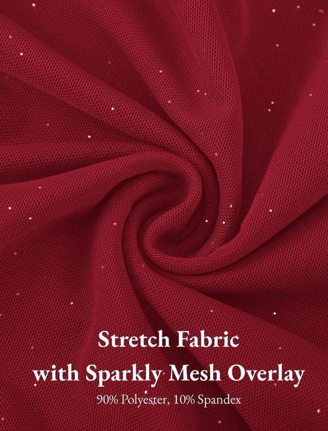 EXARUS Girls Formal Long Sleeve/Spaghetti Strap Dress Teen Party Dance Tween Juniors Tight Cute Bodycon Short Dresses - Image 4