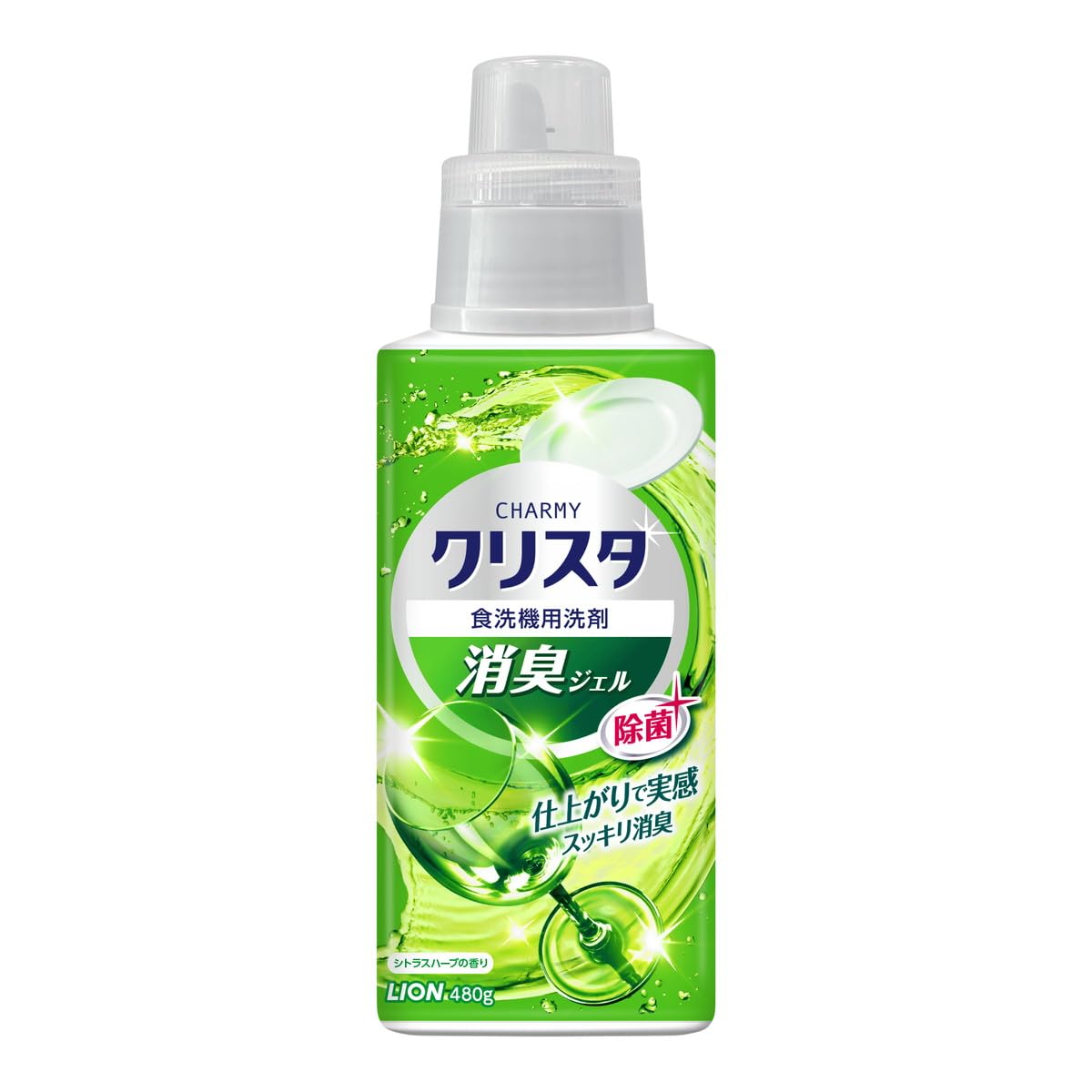 チャーミー クリスタジェル CHARMY チャーミークリスタ 消臭ジェル 食洗機用洗剤 本体 480g商品画像