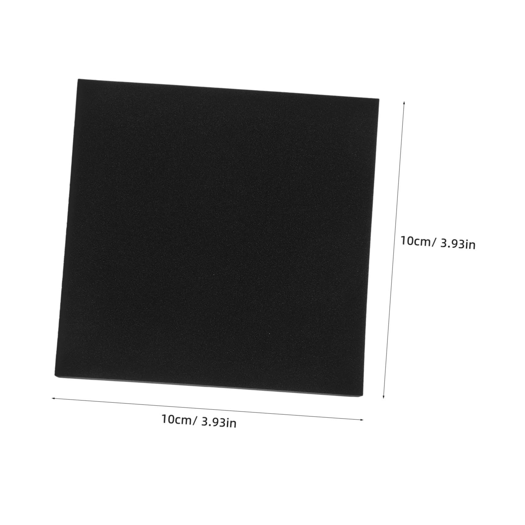 Alipis Self Adhesive Foam Squares Pad Vibration Dampening Heat Resistant Foam Block