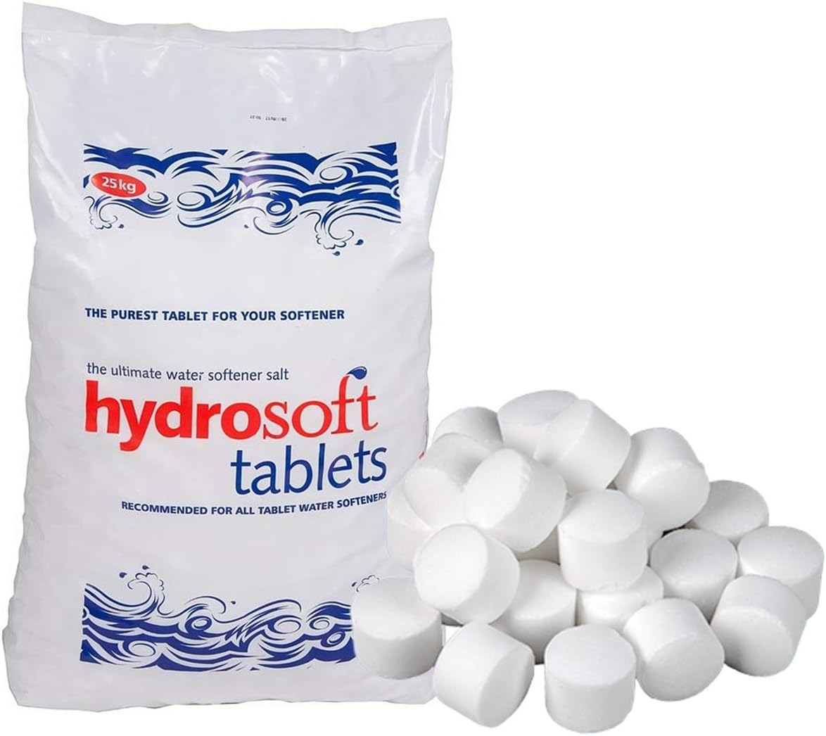 1 X 25Kg Bag Of Water Softener Salt Tablets Amazon.co.uk Grocery
