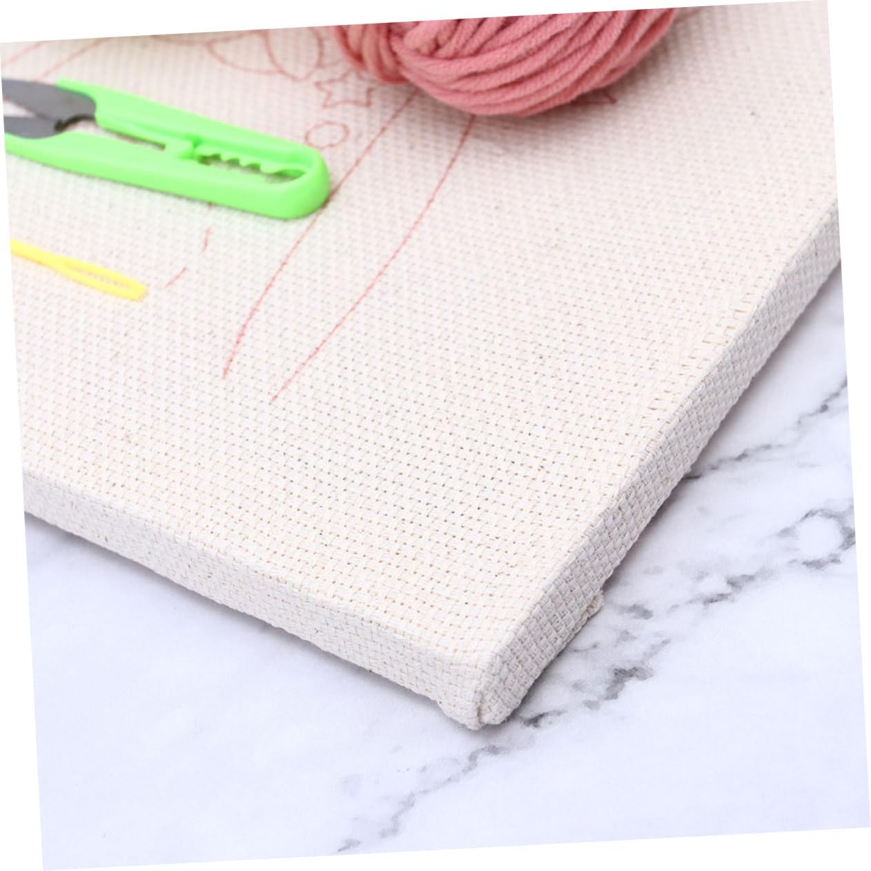 SHINEOFI Kit De Material De Bordado Para Principiantes Punzón Bordado Hilo y Accesorios Para Manualidades y Fabricación De Regalos