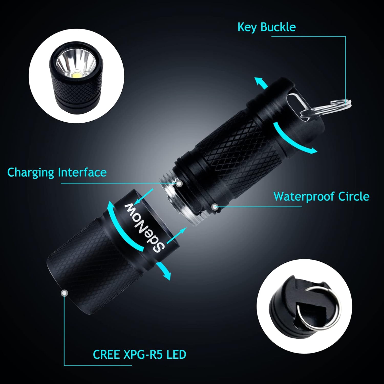 Upgraded Rechargeable Keychain Pocket Battery Image