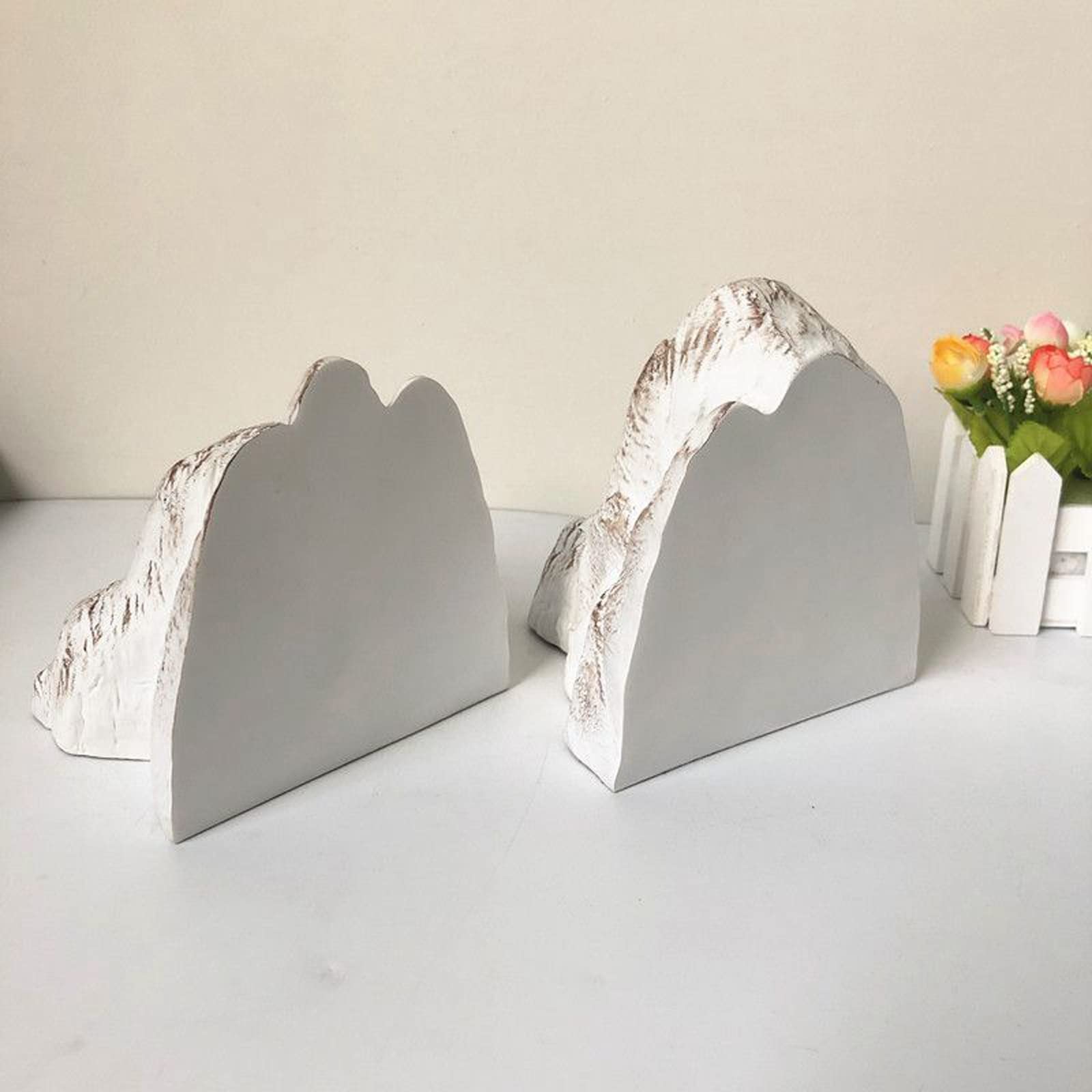 Sujetalibros, sujetalibros, sujetalibros, decorativo, para estanterías, soportes de libros, estantería, para oficina, hogar, escuela (1)