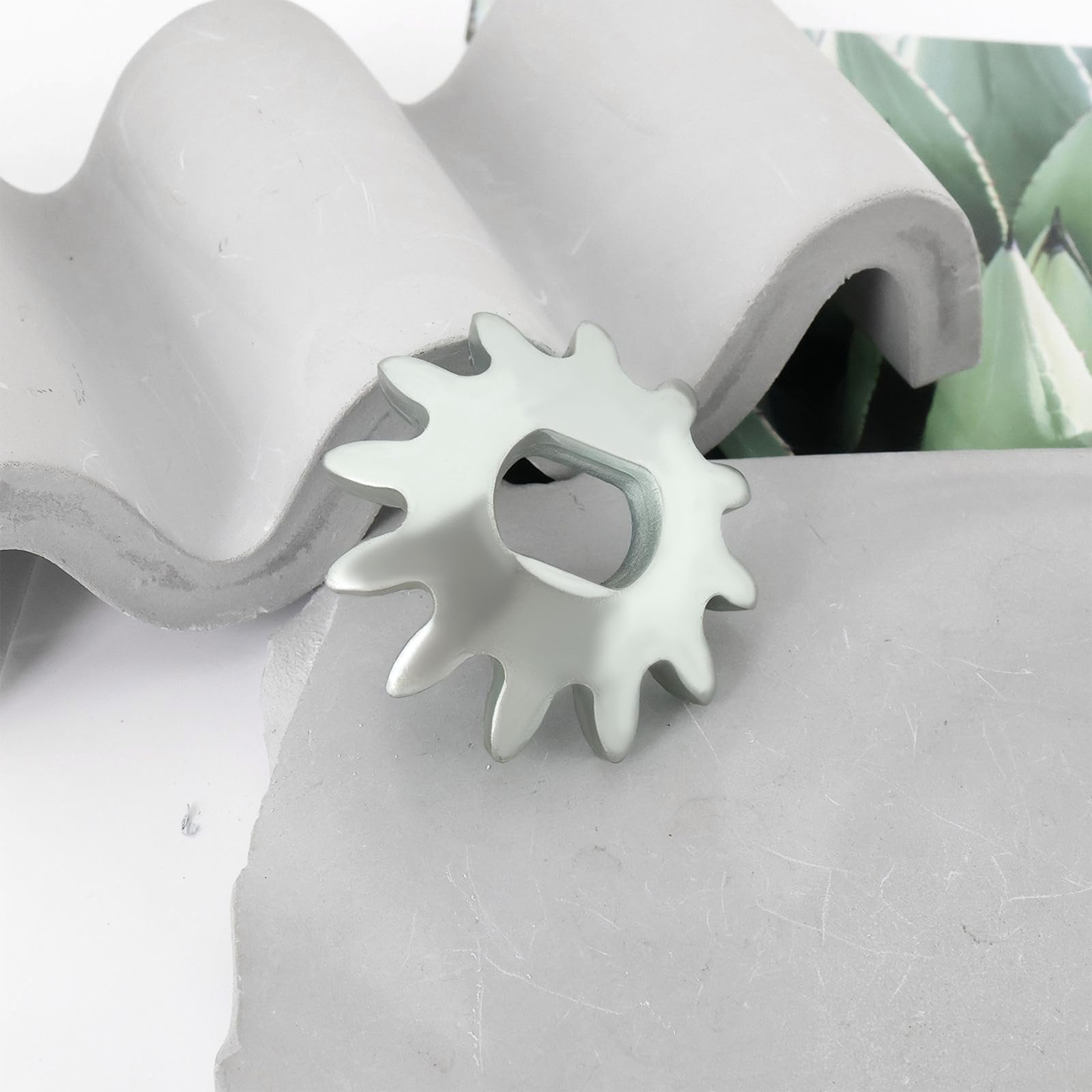 Produktbild von Reparatur-Zahnrad-Set Für Horizontal-Wagenheber 3/4t – 2-teilig, Kohlenstoffstahl, Fossa-Zahn 42mm & Flachzahn 45mm