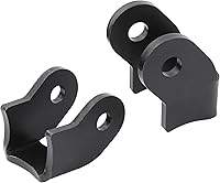 ASSZOZB Heavy Duty Weld-On Shock Bracket Kit for Off-Road Trailer Rear Axles - 0.23" Thick Steel, 1.5" ID Fits 3" Tubes (1 Pair)