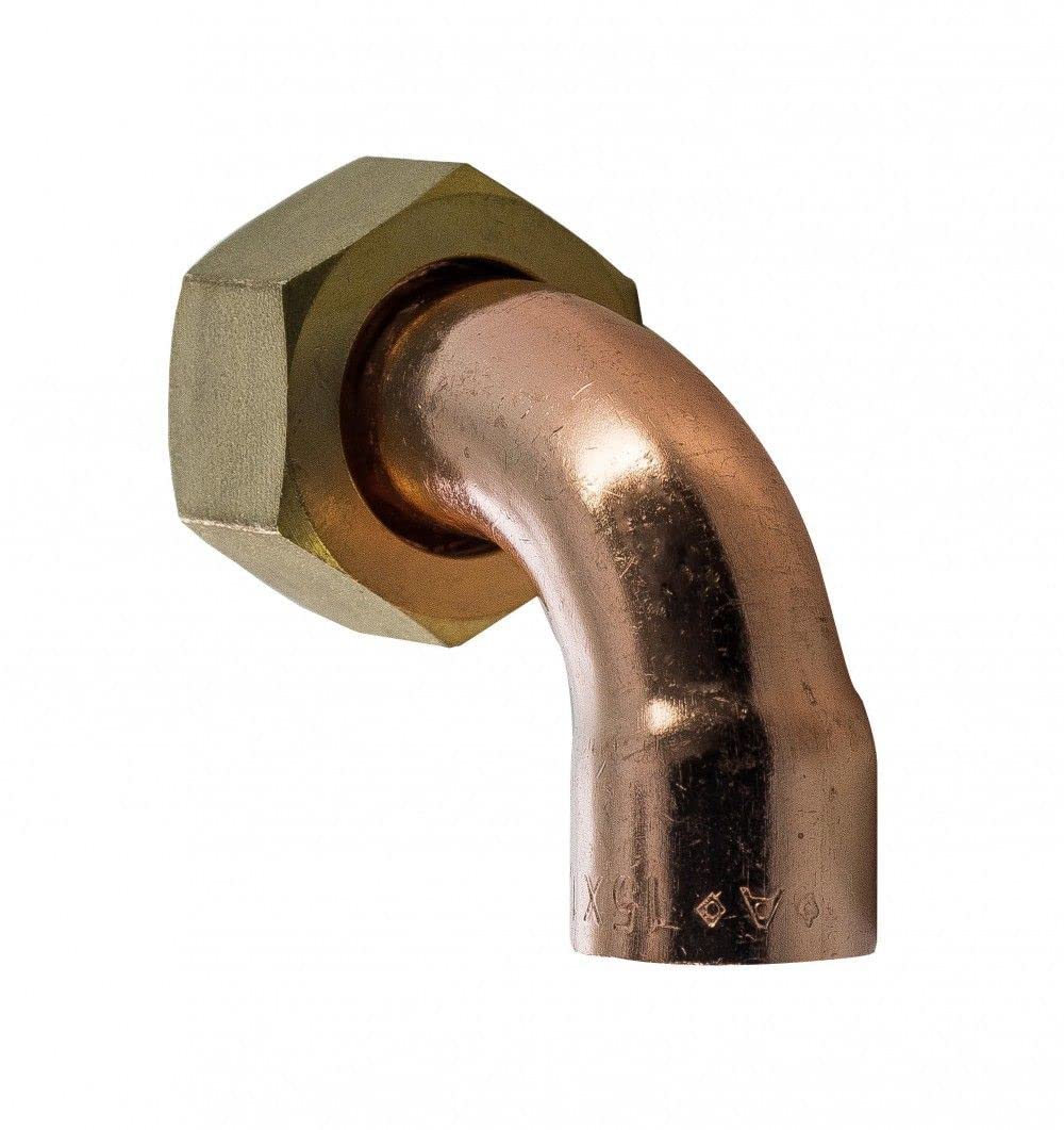 15mm x 3/4" End Feed Bent Tap Connector