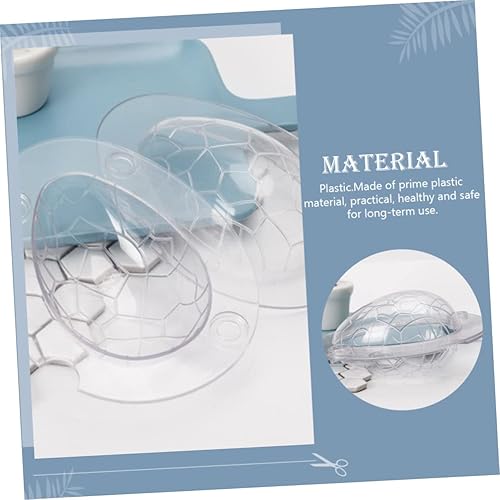 Miniatura 4 de Molde de huevo de Pascua, molde de huevo de dinosaurio de caramelo, huevos de Pascua, chocolate, animales, huevo, chocolate, moldes de gelatina de