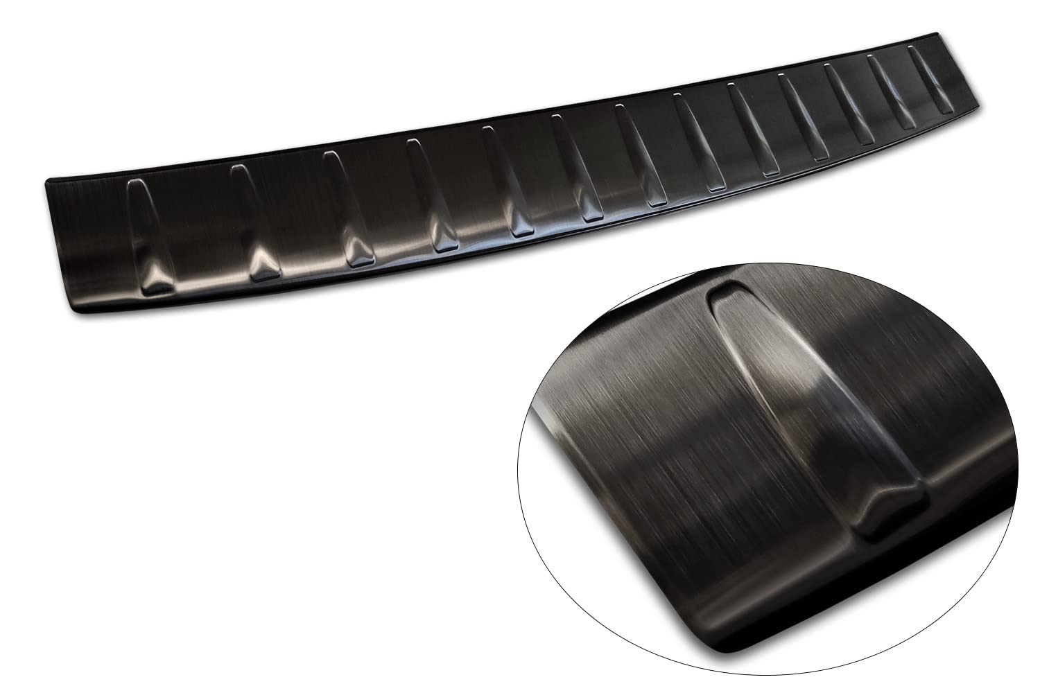 Protezione Paraurti In Acciaio Inox Nero Grafite Per Mercedes EQE Berlina (V 295, Dal 03.2022)