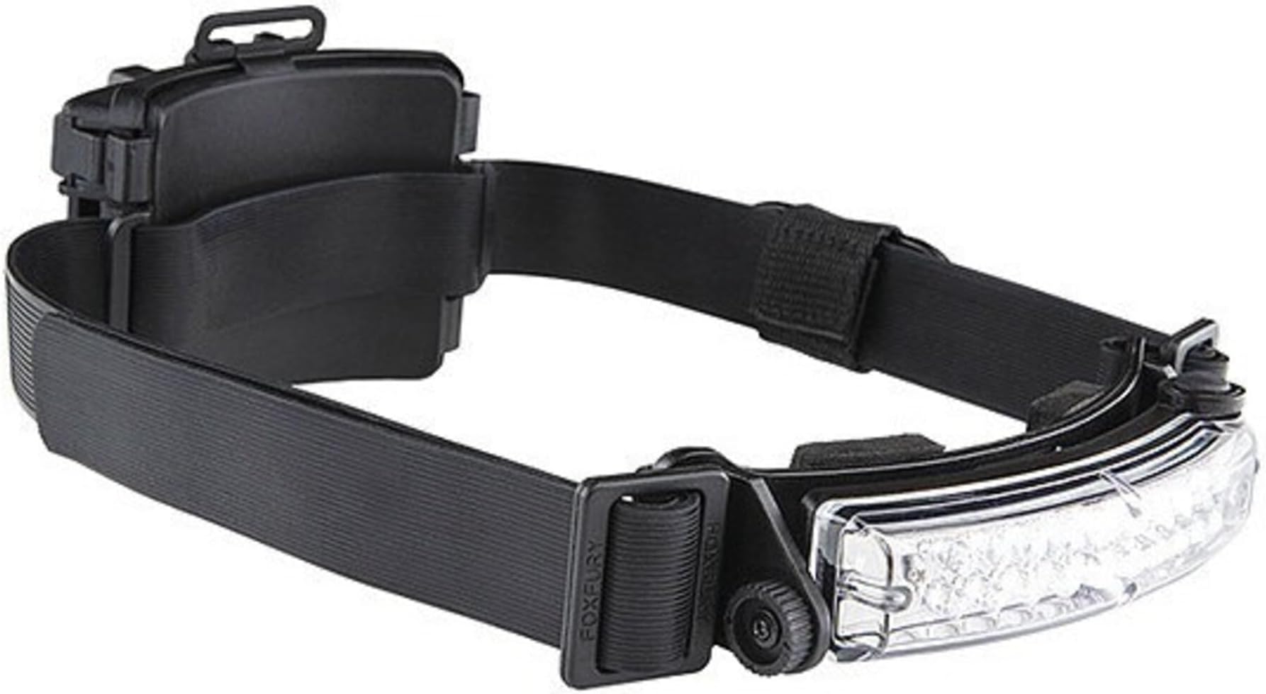FoxFury Command+ Tilt White LED Rechargeable Headlamp/Helmet Light, Fire and Impact Resistant, Waterproof, 100 Lumens - 420-T09R