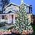 KNONEW 403ft 1000 LED String Lights Outdoor Christmas Lights 8 Modes & Timer Fairy Light Plug in Waterproof LED String Lights for Xmas Yard Tree Wedding Party Holiday Decorations (Cool White)