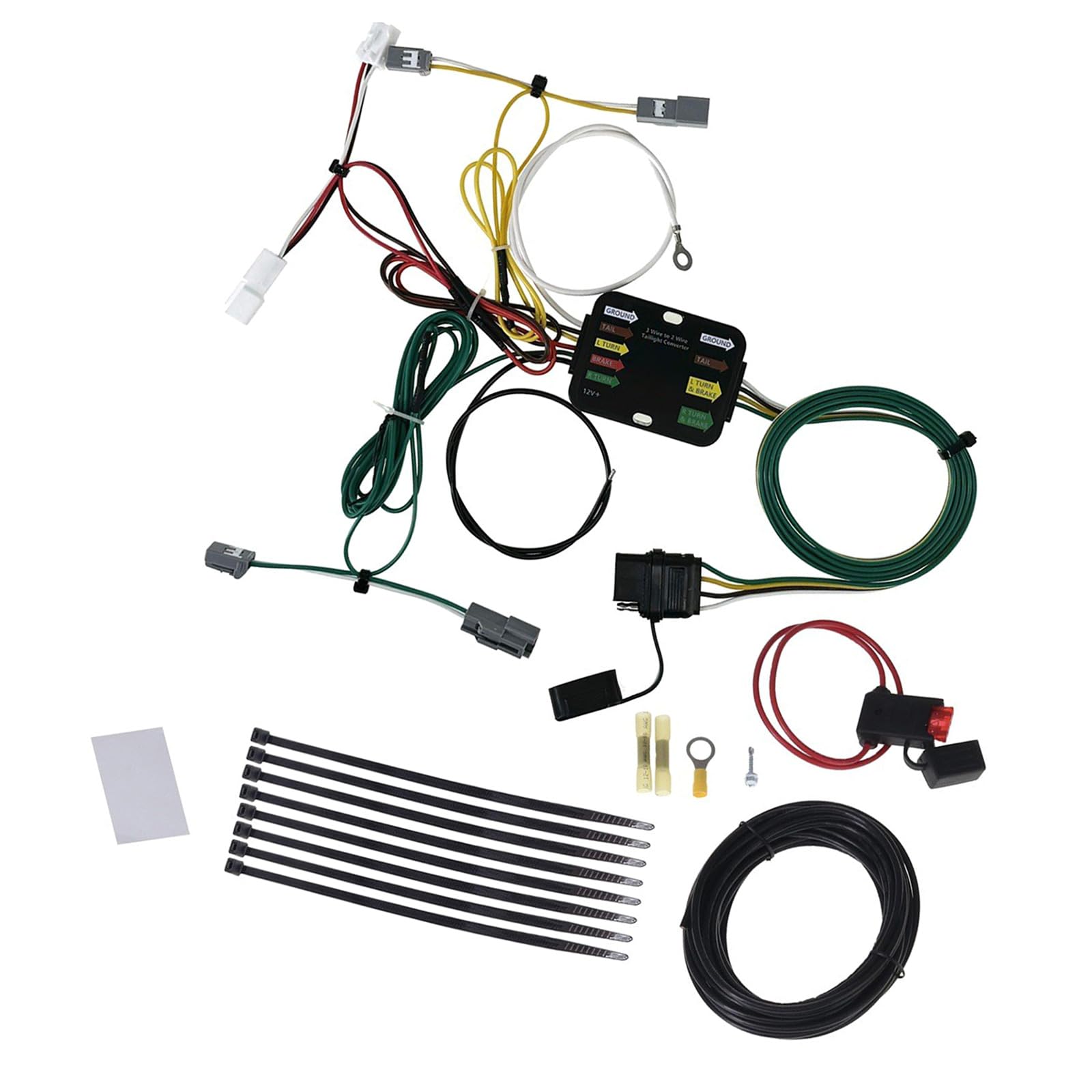 Conector de remolque de 4 pines resistente a la intemperie para conexión eléctrica fiable 56120 118515 40695 para viaje por carretera