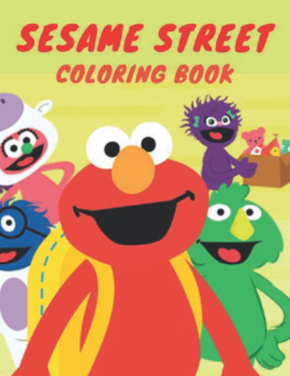 Buy Sesame Street Coloring Book Adults and Kids Coloring Book
