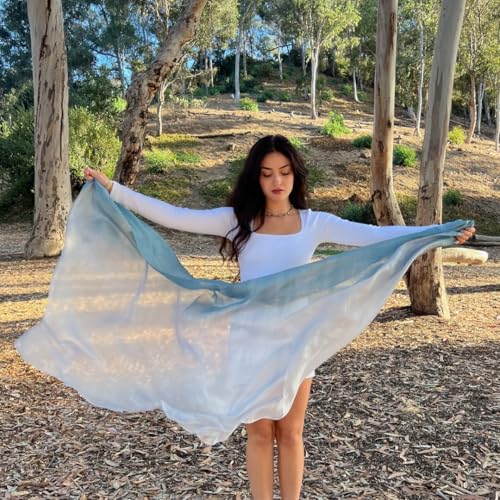 Humble Hilo Silk Scarf 100% Silk & Real Silk Blend Scarf Hand-Dip Dyed by Female Artisans3