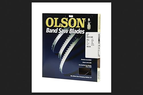 OLSON Saw wb55357bl 14por hoja de sierra 0.014-inch 6TPI gancho Madera de banda