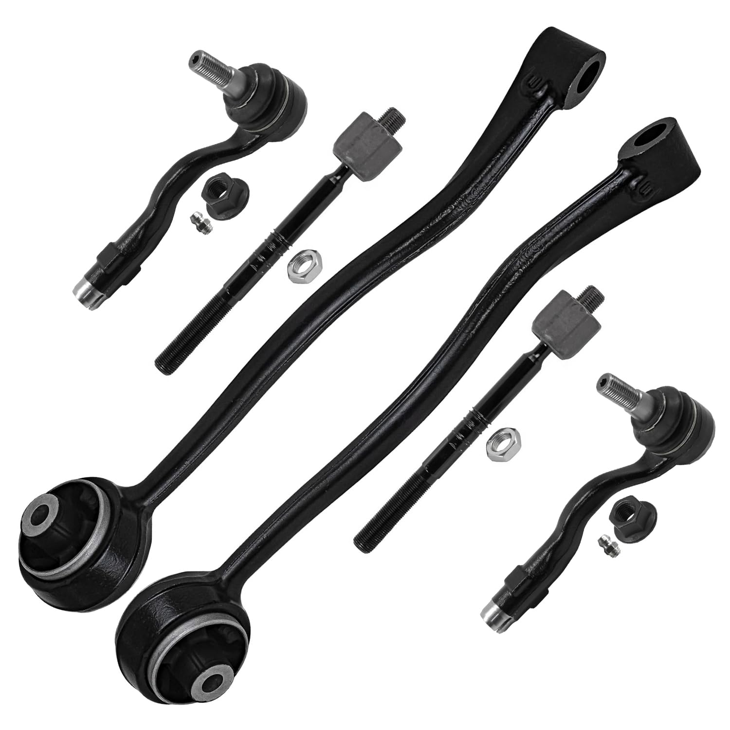 Detroit Axle - 6pc Front Control Arms Kit for 2011-2017 BMW X3, 2015-2018