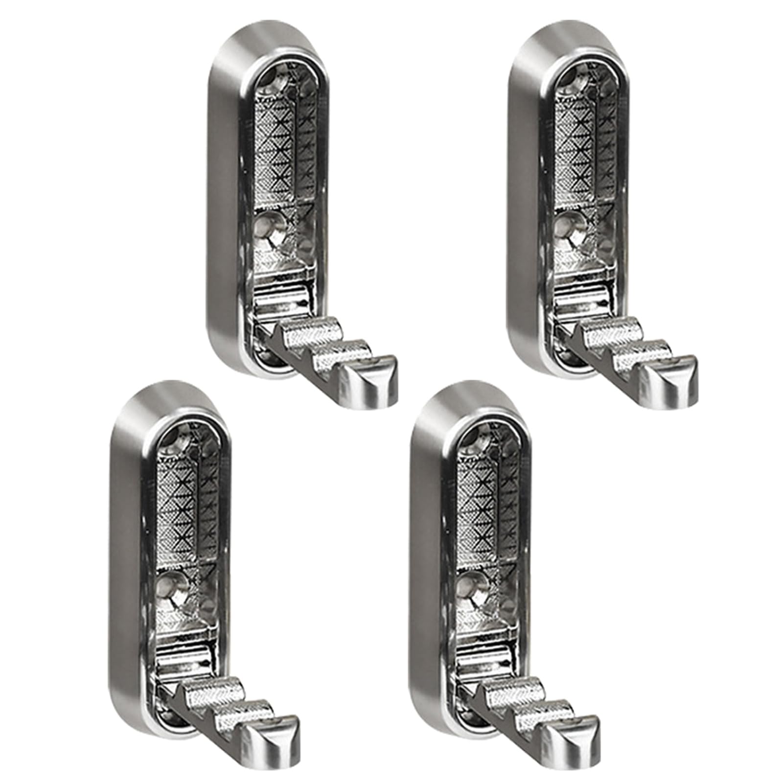 Msioytog F 4Pcs Retractable Wall Hook Or Bathroom & Closet Space Saving Olding Hook Unctional & Stylish Or & Hat Oldable Wall