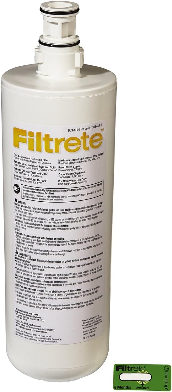 Filtrete Standard Under Sink Quick Change Water Filtration