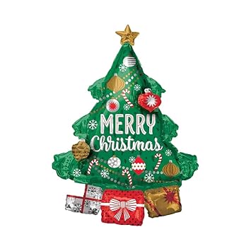 Rozi Decoration Merry Christmas Letters Foil Balloons 2024 Happy New Year Foil Balloons Banner Alphabet Balloons 2024 Foil Number Balloons for New Years Party Decoration Pack of 30 Pcs