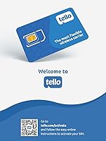 Vista 5 de $14/mes - 5 GB de datos + minutos y textos ilimitados Plan de teléfono prepago Tello Mobile Trae tu propio kit de teléfono Tarjeta SIM 3 en 1