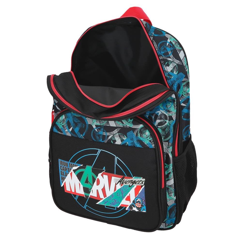 Disney marvel Marvel Shield, zaino per bambini, zaino per la scuola, in poliestere, bretelle larghe e regolabili, diverse tasche, di Joumma Bags.